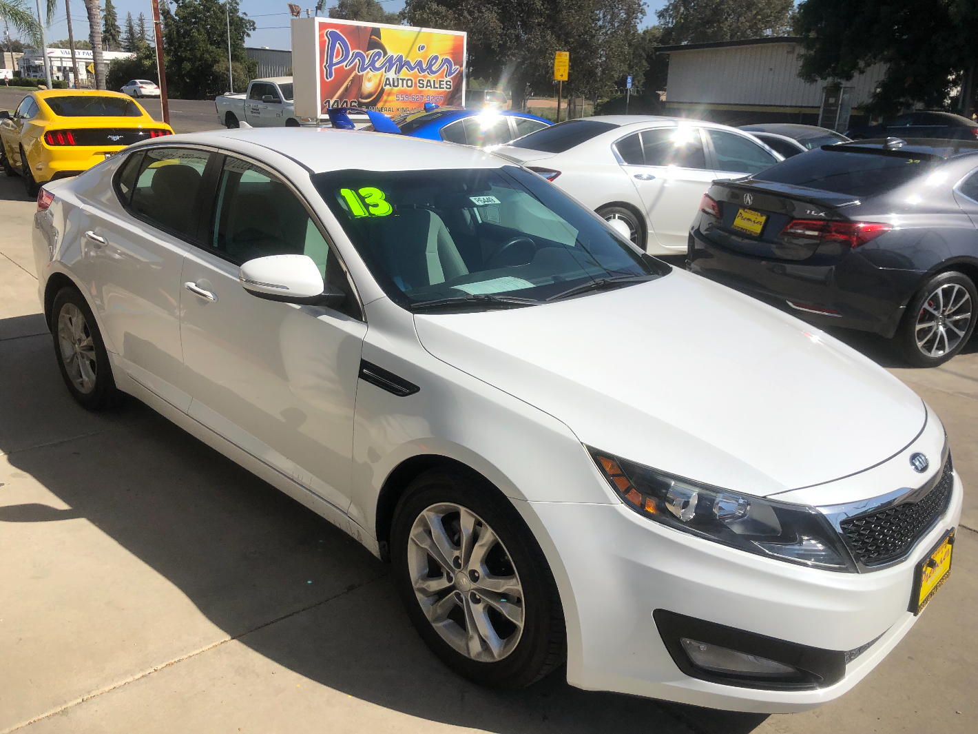2013 KIA Optima LX at Premier Auto Visalia