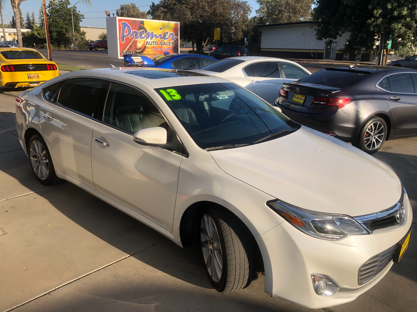 2013 TOYOTA Avalon Limited at Premier Auto Visalia