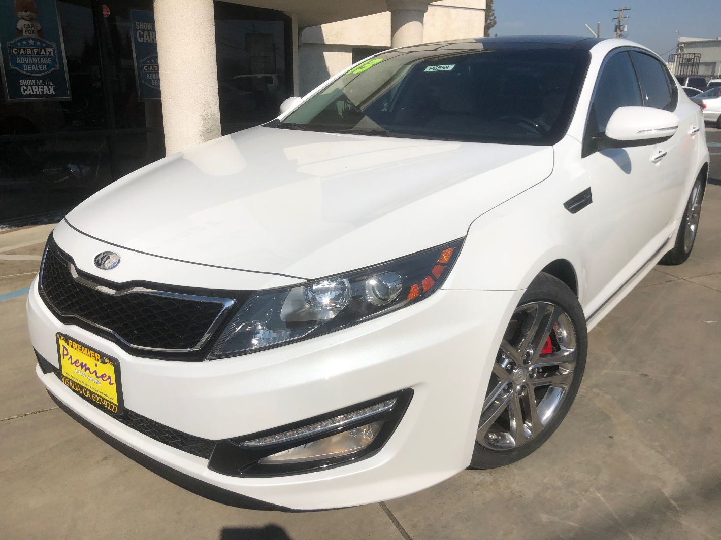 2013 KIA Optima limited SXL at Premier Auto Visalia