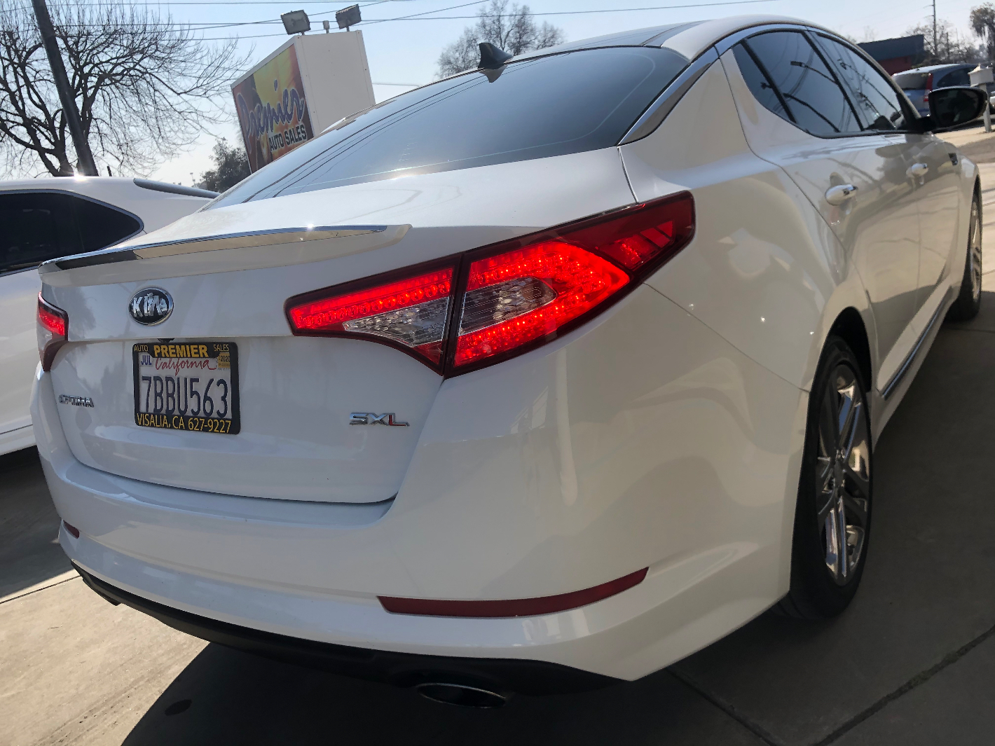 2013 KIA Optima limited SXL at Premier Auto Visalia