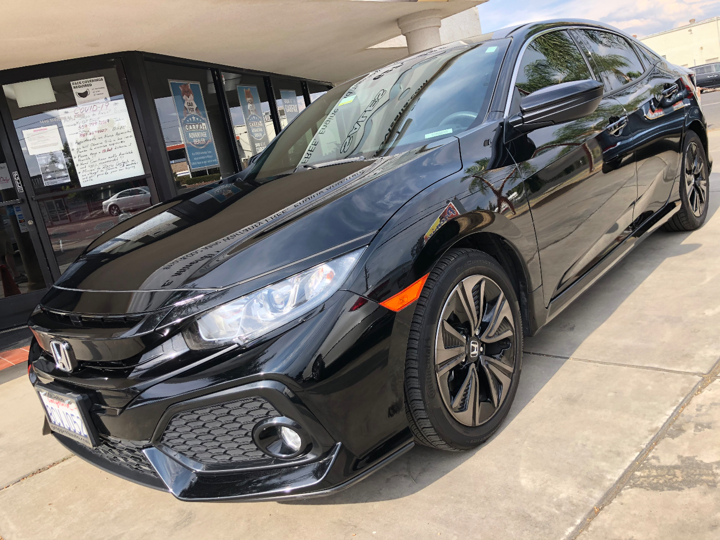 2018 HONDA Civic EX Hatchback at Premier Auto Visalia