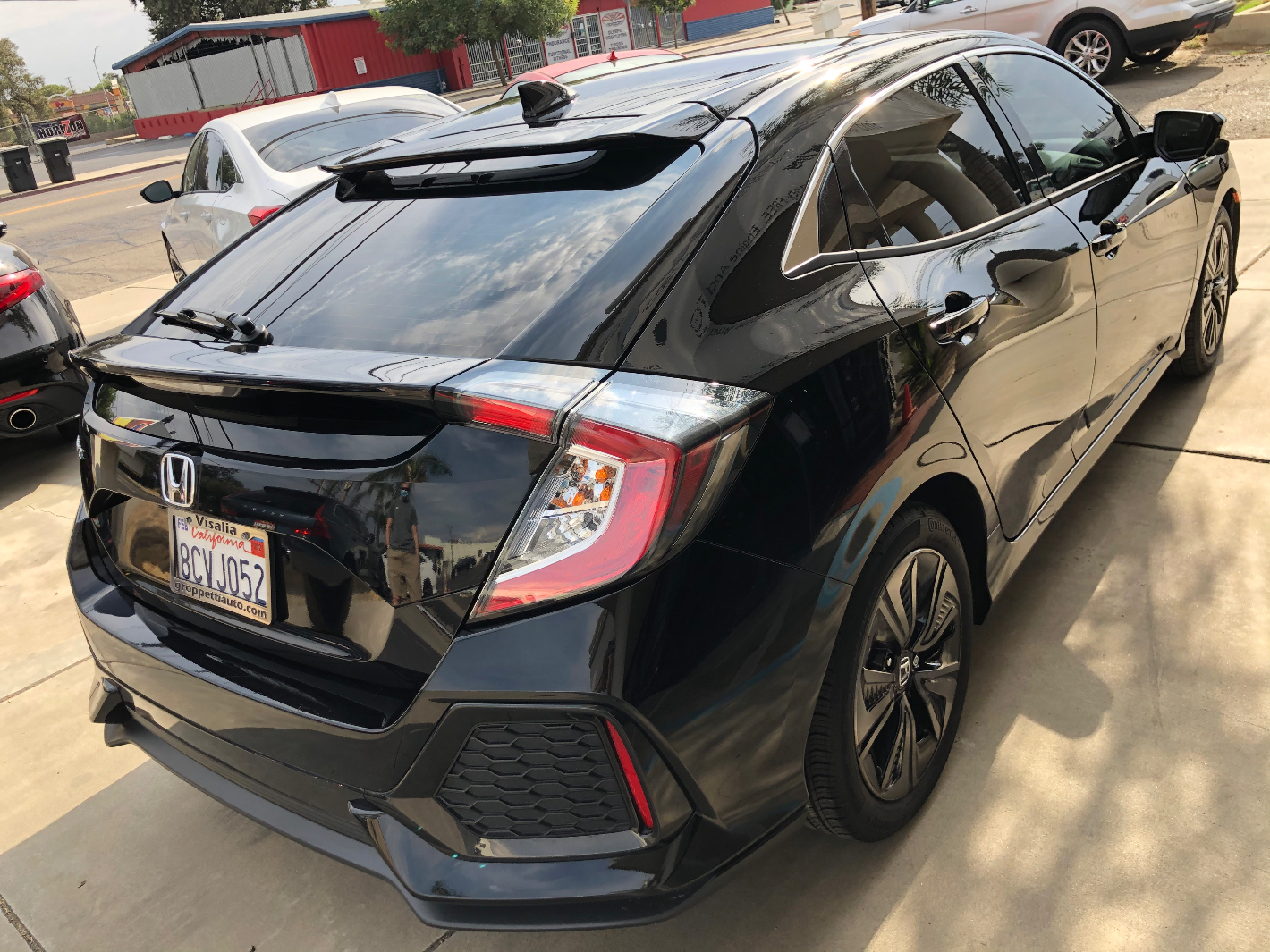 2018 HONDA Civic EX Hatchback at Premier Auto Visalia