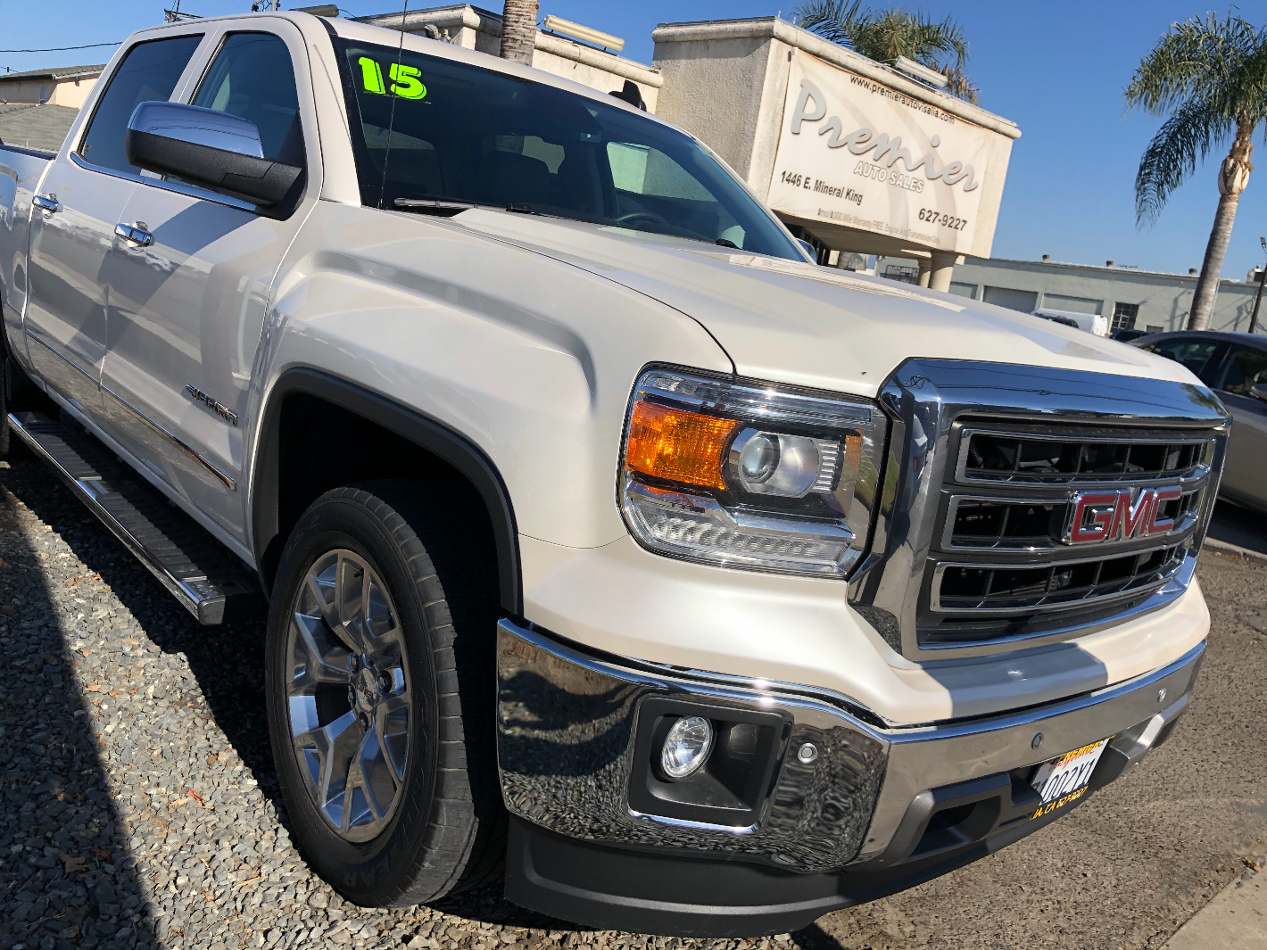 2015 GMC Sierra 1500 SLT Crew Cab at Premier Auto Visalia