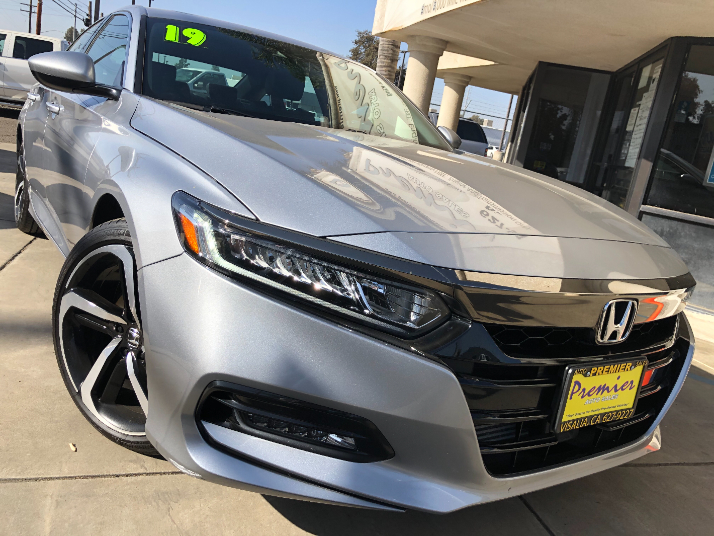 2019 HONDA Accord SPORT 2.0L Turbo sedan at Premier Auto Visalia