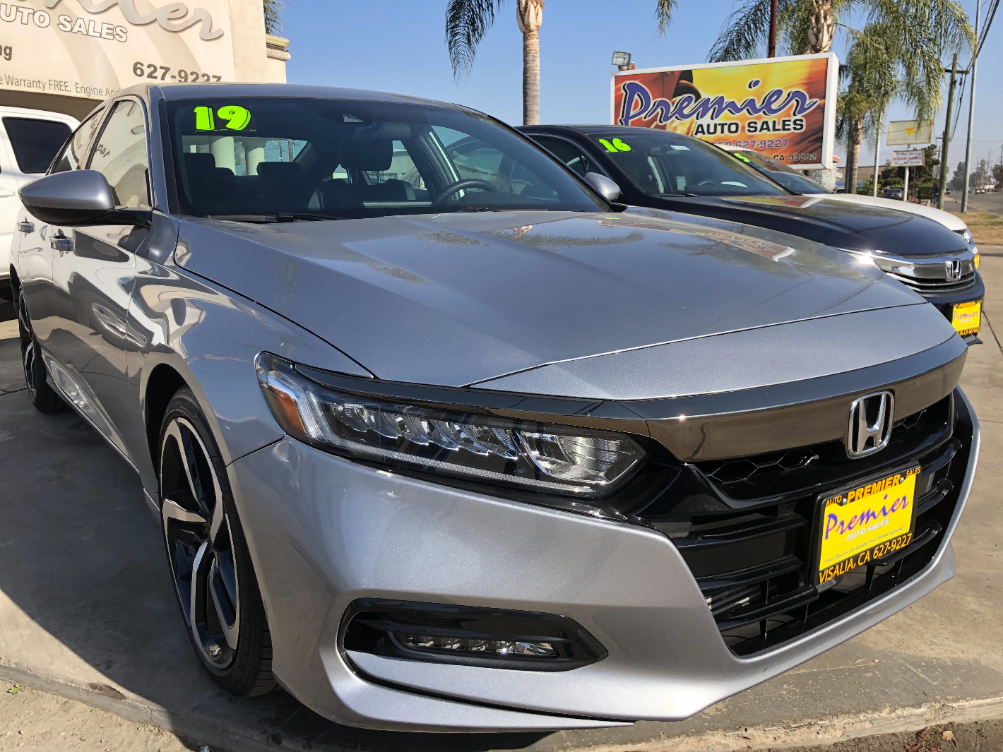 2019 HONDA Accord SPORT 2.0L Turbo sedan at Premier Auto Visalia