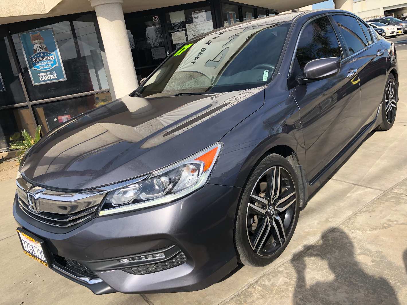 2017 HONDA Accord SPORT Sedan at Premier Auto Visalia