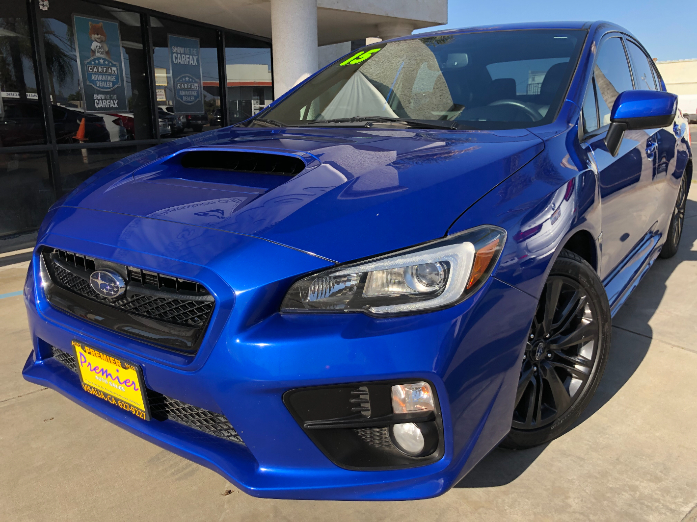 2015 SUBARU WRX Limited 4dr Sedan at Premier Auto Visalia