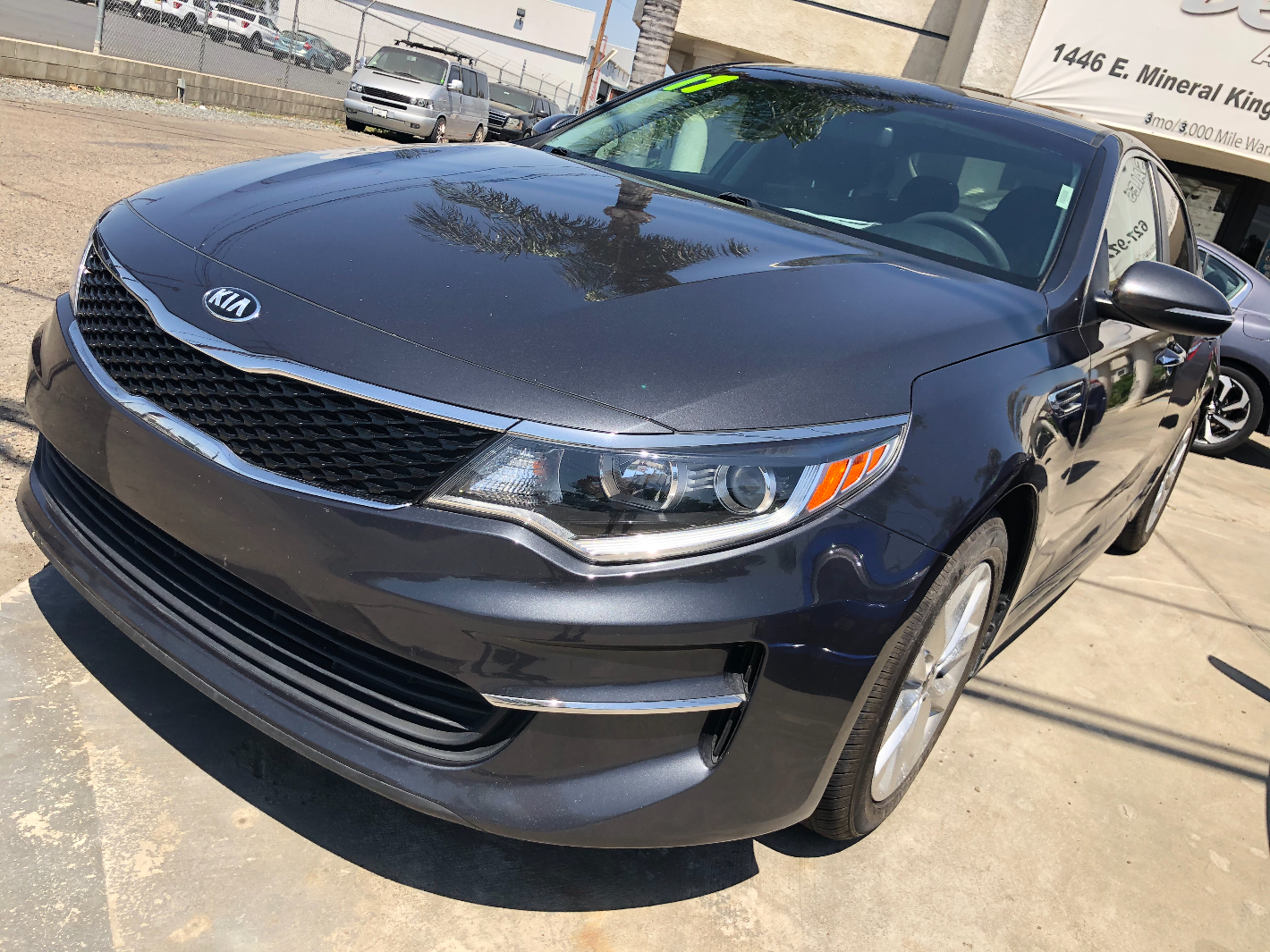 2017 Kia Optima Lx Sedan At Premier Auto Visalia