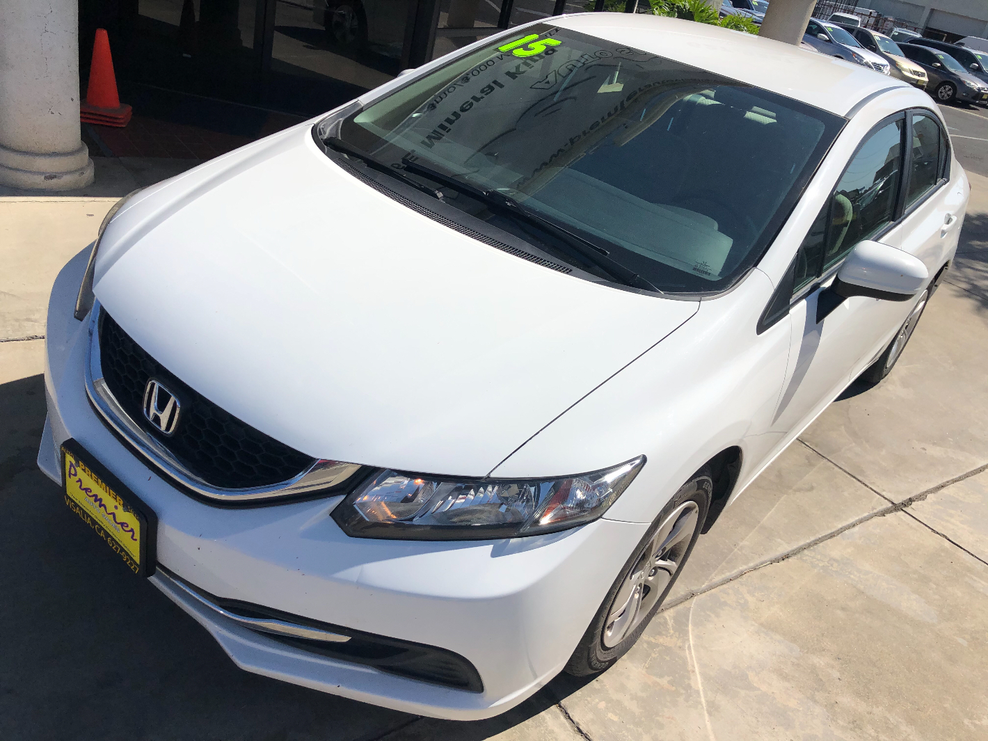 2015 HONDA Civic LX Sedan at Premier Auto Visalia