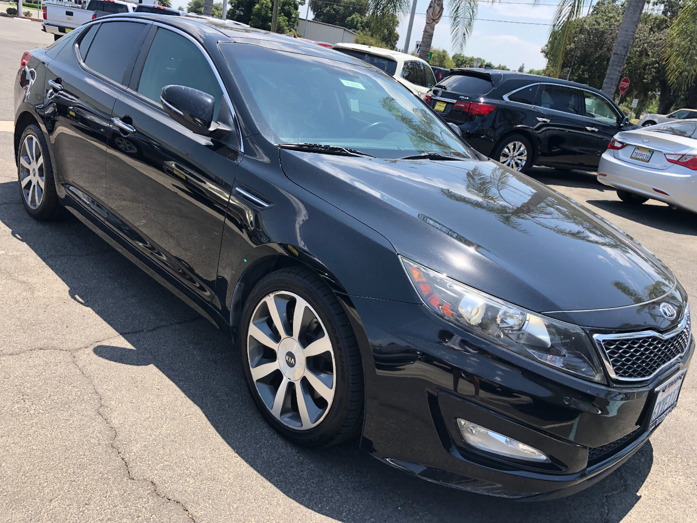 2013 KIA Optima SX Turbo Sedan At Premier Auto Visalia