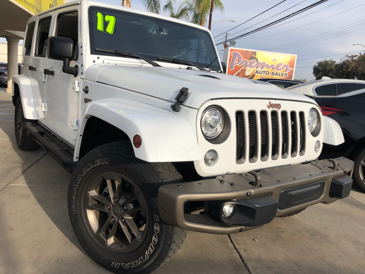 2017 JEEP Wrangler Unlimited Sahara 75th Anniversary at Premier Auto