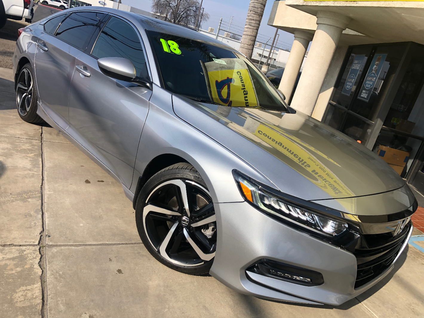 2018 HONDA Accord SPORT 2.0 Turbo sedan at Premier Auto Visalia