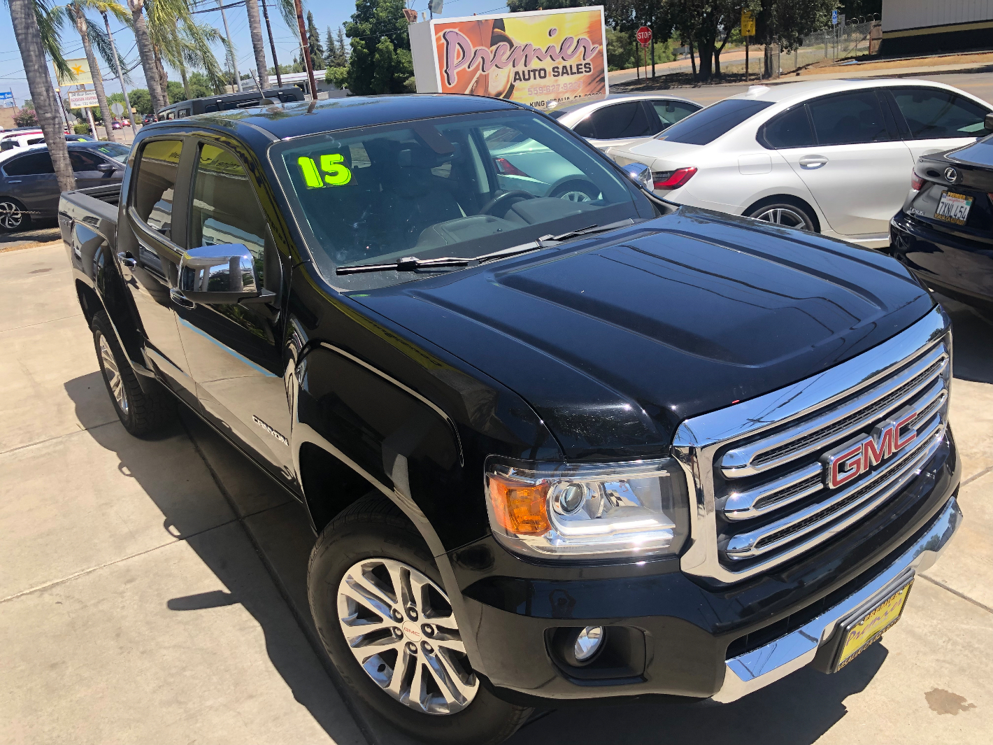 2015 GMC Canyon SLT Crew Cab 4WD at Premier Auto Visalia