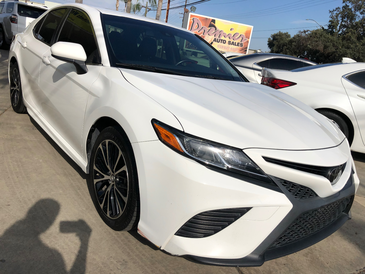 2018 TOYOTA Camry SE 4dr Sedan at Premier Auto Visalia