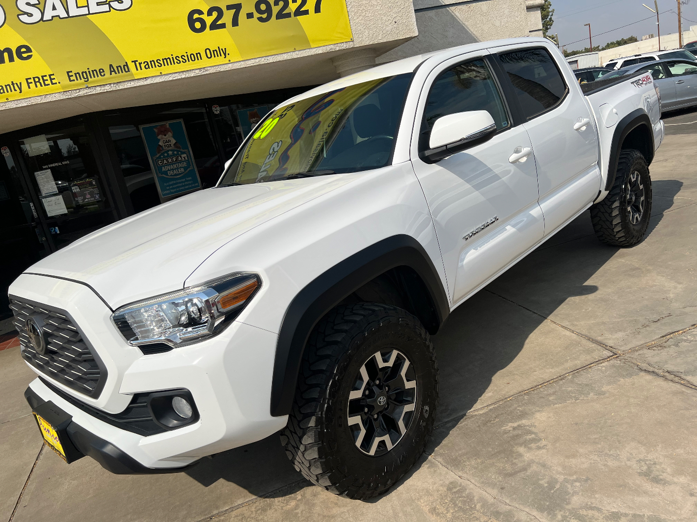 2020 TOYOTA Tacoma DBL Cab 4WD TRD Off Road at Premier Auto Visalia