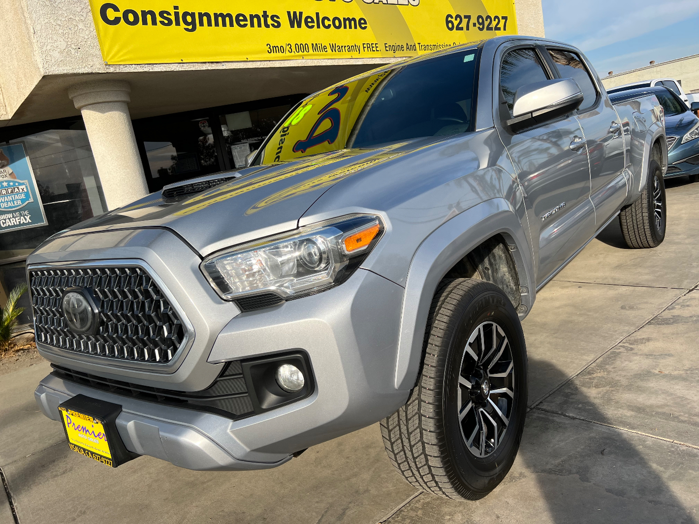 2018 TOYOTA Tacoma DblCab 4WD LB V6 at Premier Auto Visalia