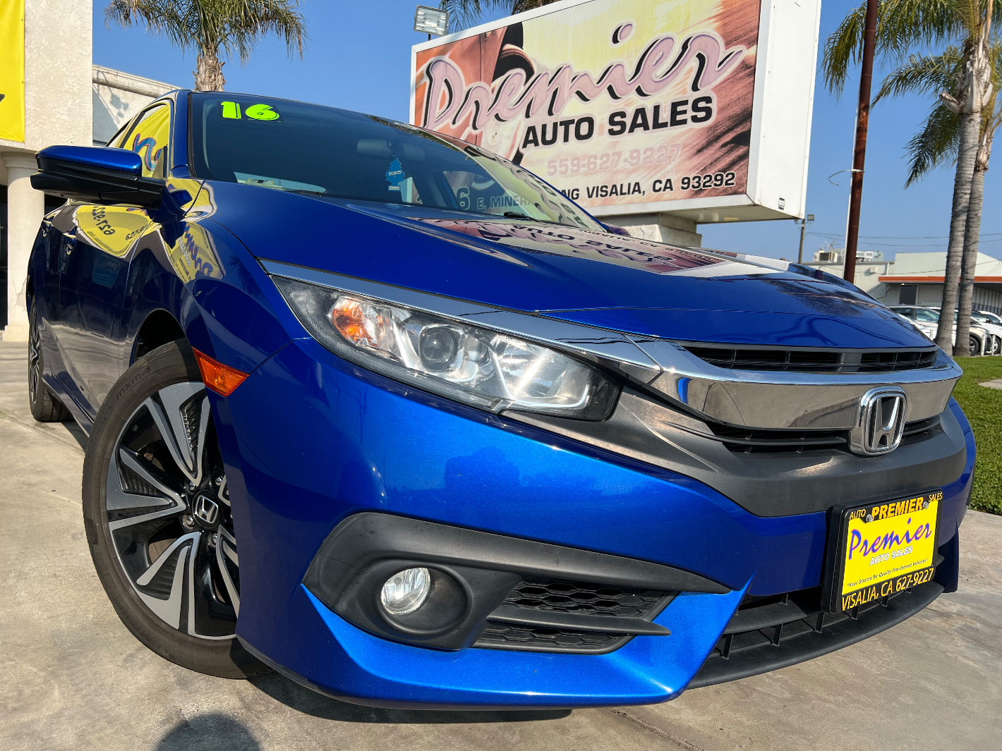 2016 HONDA Civic EX 4DR Sedan at Premier Auto Visalia