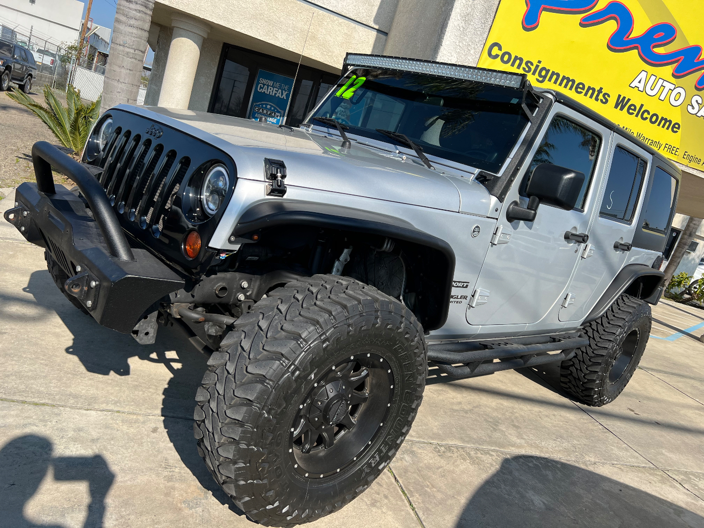 2012 JEEP Wrangler Unlimted Sport 4dr 4WD at Premier Auto Visalia