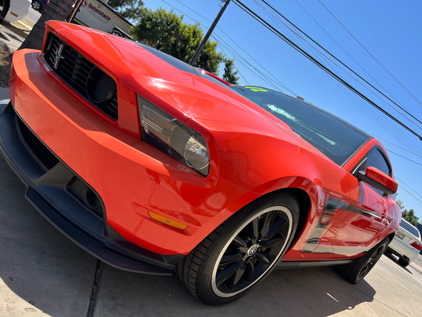 2012 FORD Mustang Boss 302 coupe at Premier Auto Visalia