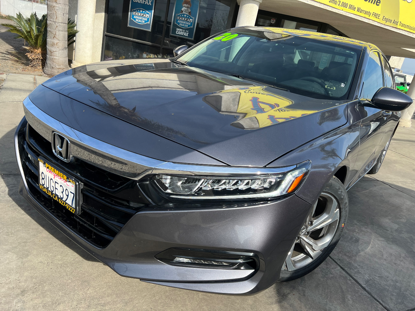 2020 HONDA Accord EX 4dr Sedan at Premier Auto Visalia